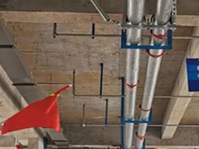 黄山管廊支架的安装方法